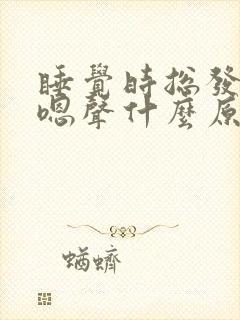 睡觉时总发出嗯嗯声什么原因