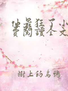 他最狂了小说免费阅读全文