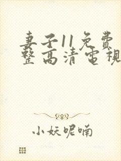 妻子11免费完整高清电视剧在线看