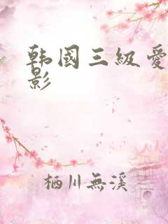 韩国三级爱情电影