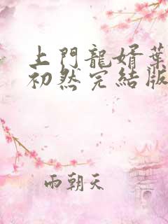 上门龙婿叶辰萧初然完结版大结局