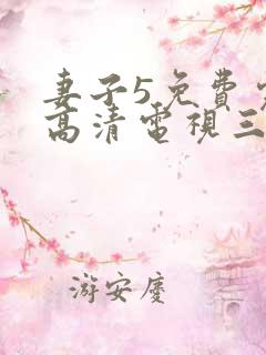 妻子5免费完整高清电视三妻四妾