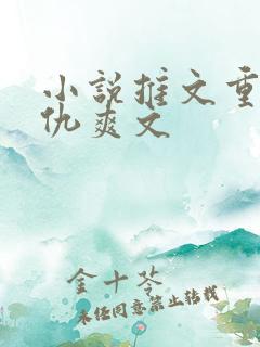 小说推文重生复仇爽文