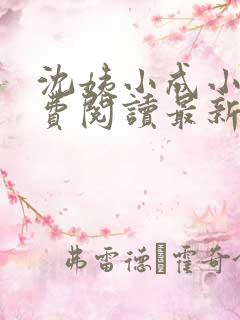 沈姨小成小说免费阅读最新章节更新