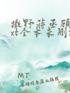 撒野蒋丞顾飞txt全本未删减下载