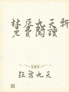 林辰九天斩神诀免费阅读
