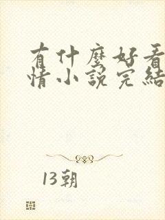 有什么好看的言情小说完结
