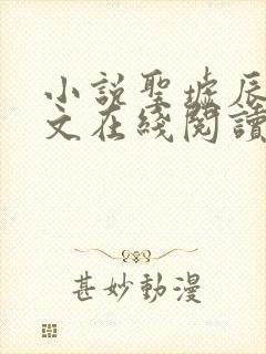 小说圣墟辰东全文在线阅读