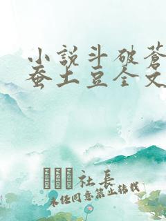 小说斗破苍穹天蚕土豆全文阅读