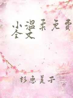 小温柔免费阅读全文