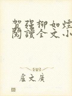 贺强柳如烟免费阅读全文小说