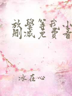 放学等我小说无删减免费看