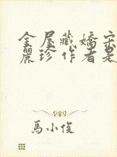 金屋藏娇宋阳陈丽珍作者是谁