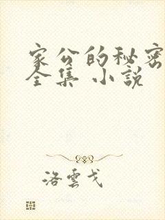 家公的秘密小说全集 小说