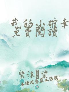 我的小确幸小说免费阅读