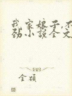 我家娘子,不对劲小说全文免费阅读