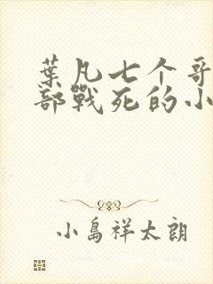 叶凡七个哥哥全部战死的小说免费阅读