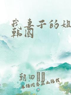 我妻子的姐姐3韩国