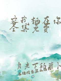 容我栖在你心上全集免费