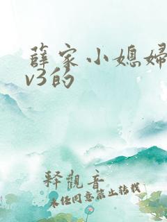 薛家小媳妇是1v3的