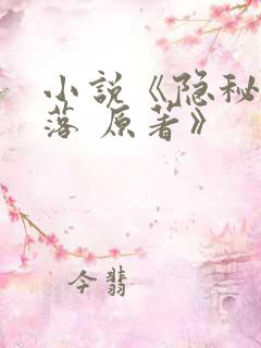 小说《隐秘的角落 原著》