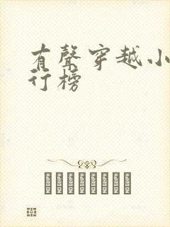 有声穿越小说排行榜
