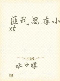 匪我思存小说txt