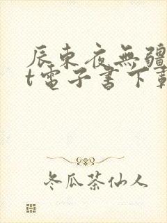 辰东夜无疆txt电子书下载