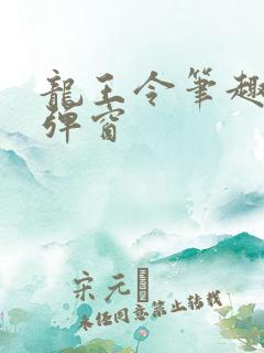 龙王令笔趣阁无弹窗