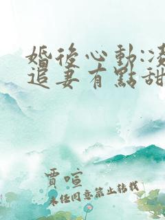 婚后心动:凌总追妻有点甜txt下载