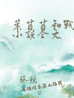 叶苜苜和战承胤小说全文