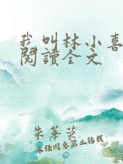 我叫林小喜免费阅读全文