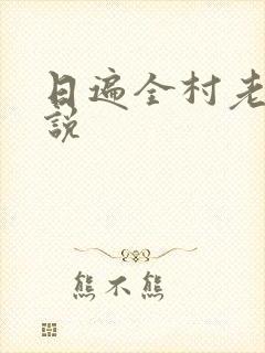 日遍全村老妇小说