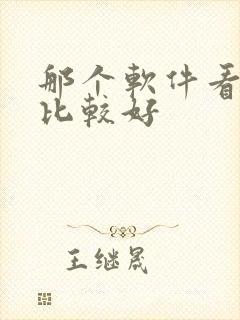 那个软件看小说比较好