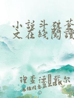 小说斗破苍穹全文在线阅读