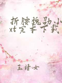 折腰魏劭小乔txt完本下载