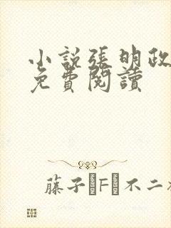 小说张明政秦清免费阅读