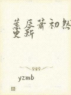 叶辰萧初然最快更新