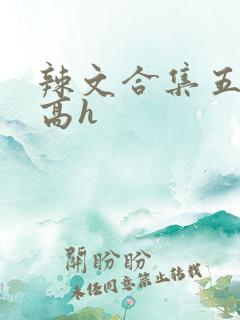 辣文合集五百篇高h