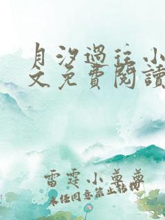 月汐过往小说全文免费阅读最新章节