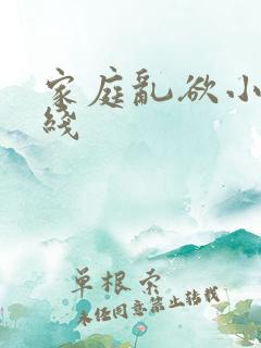 家庭乱欲小说在线