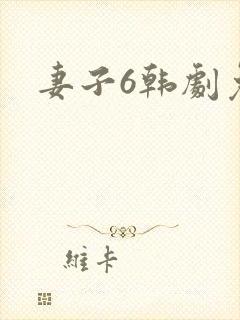 妻子6韩剧免费