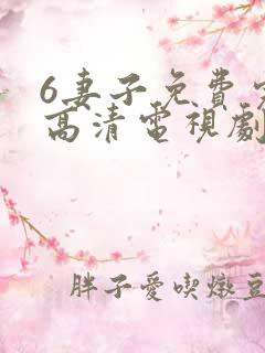 6妻子免费完整高清电视剧在线看