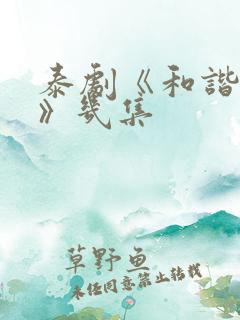 泰剧《和谐秘密》几集