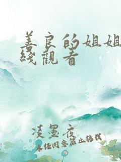 善良的姐姐2在线观看