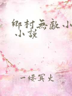 乡村无敌小神医 小说