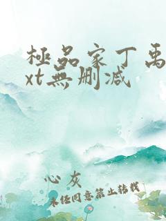 极品家丁禹岩txt无删减