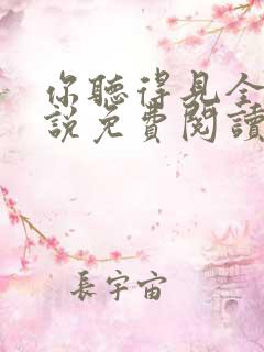 你听得见全文小说免费阅读