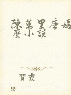 陈万里唐嫣然什么小说