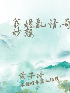 翁媳乱情,奇思妙想